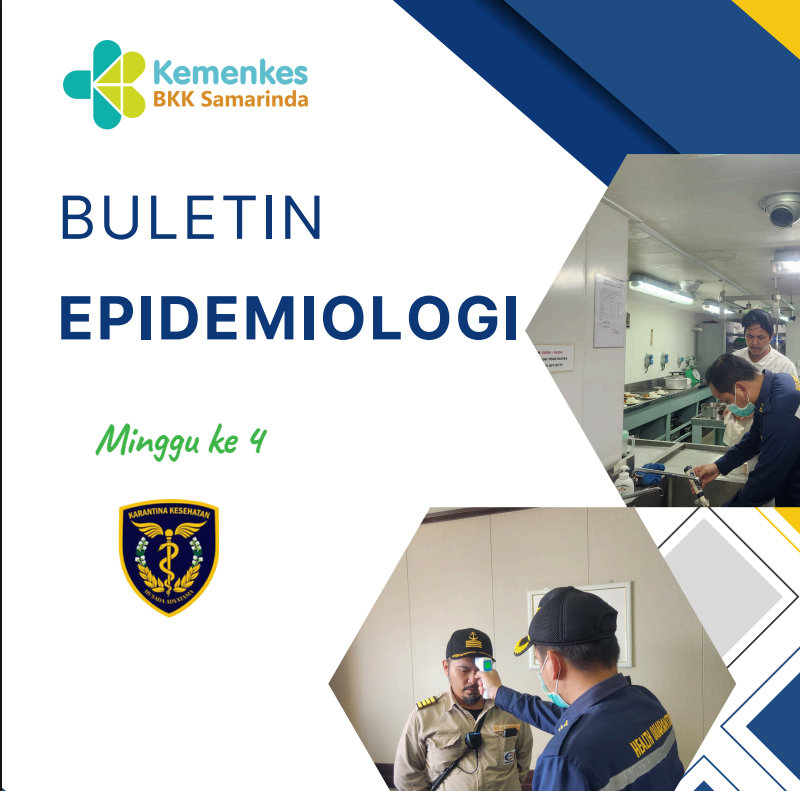 Buletin Epidemiologi BKK Kelas I Samarinda Minggu 4 Tahun 2026